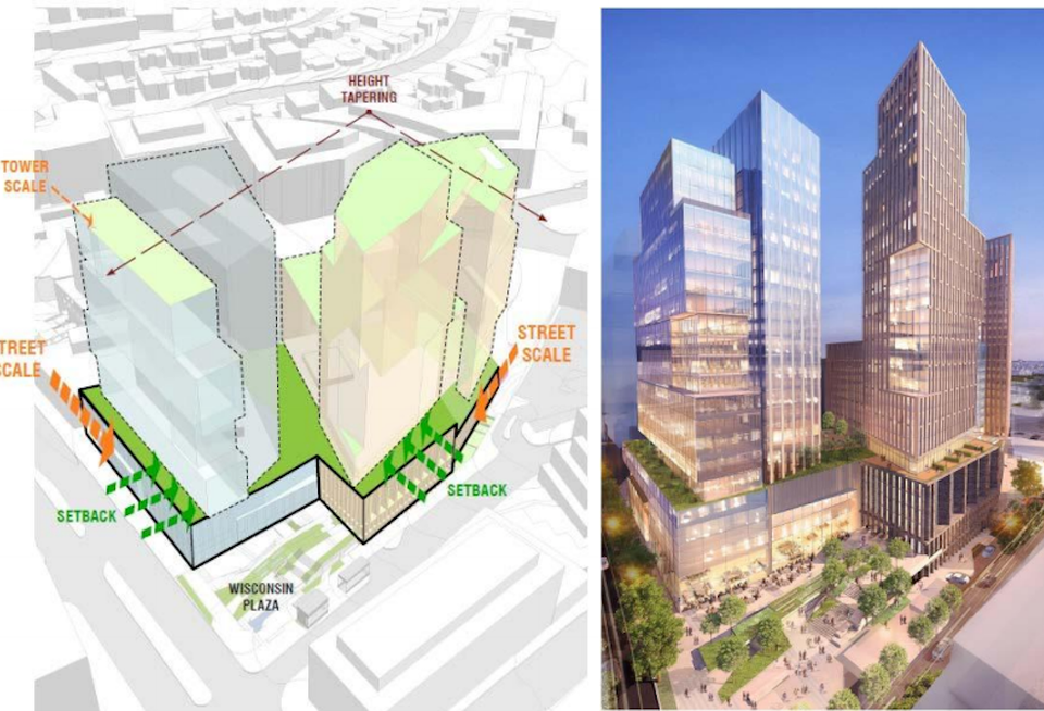 Carr Properties Apex Building rendering