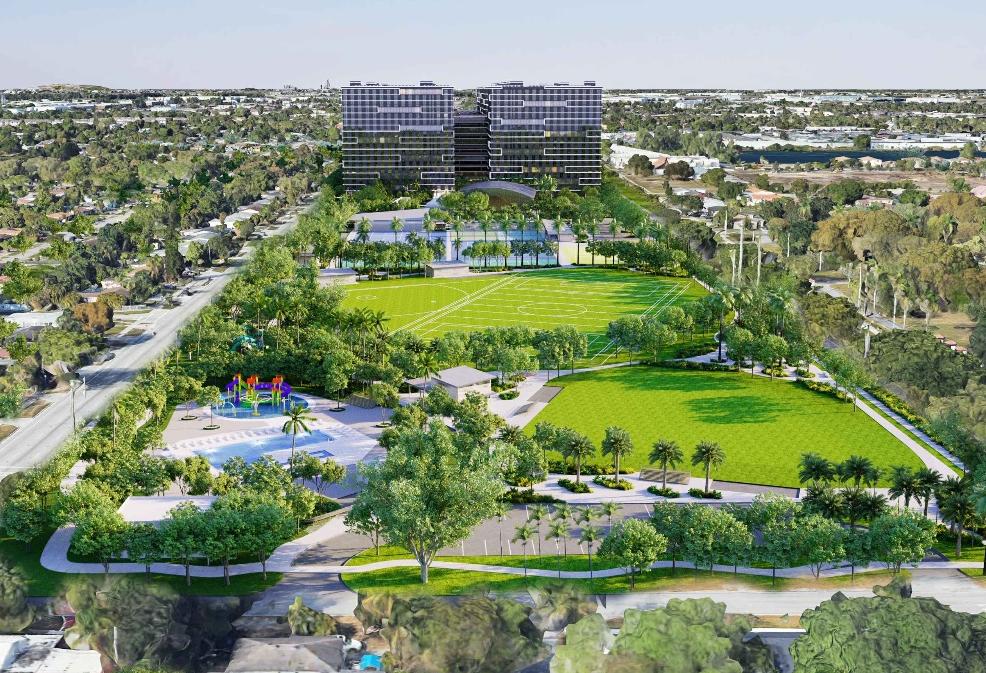 Claude Pepper Park North Miami Redevelopment Redwood Dev Co 1525 NW 135th St