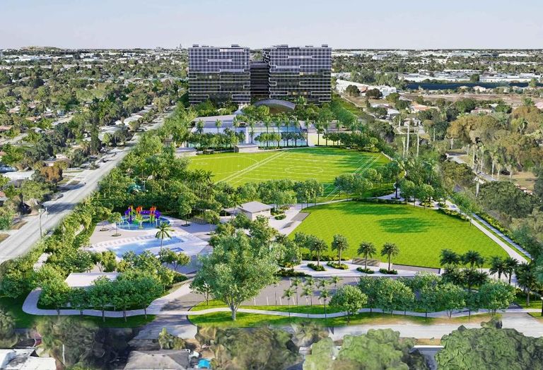 Claude Pepper Park North Miami Redevelopment Redwood Dev Co 1525 NW 135th St
