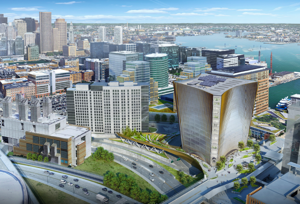 10 World Trade Boston 401 Congress St. Boston Global Investors Life Sciences Rendering