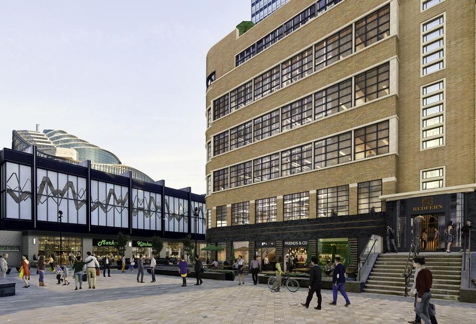 Redfern building 50 K SF offices noma Manchester