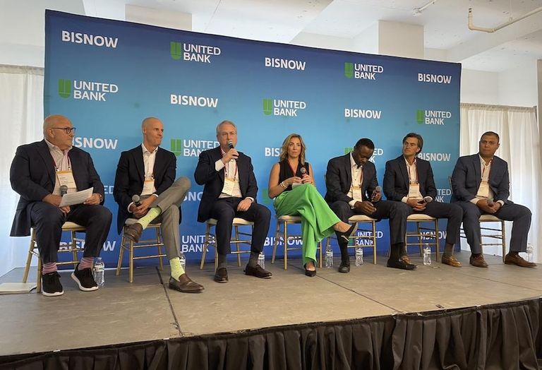 Pillsbury Winthrop Shaw Pittman's Jamie Bobotek, Hoffman & Associates' Jon McAvoy, Transwestern Development Cos.'s Toby Millman, TMG's Katie Yanushonis, Frontier Development's Evens Charles, Brookfield Properties' Cy Kouhestani and ARCO's George Hassan