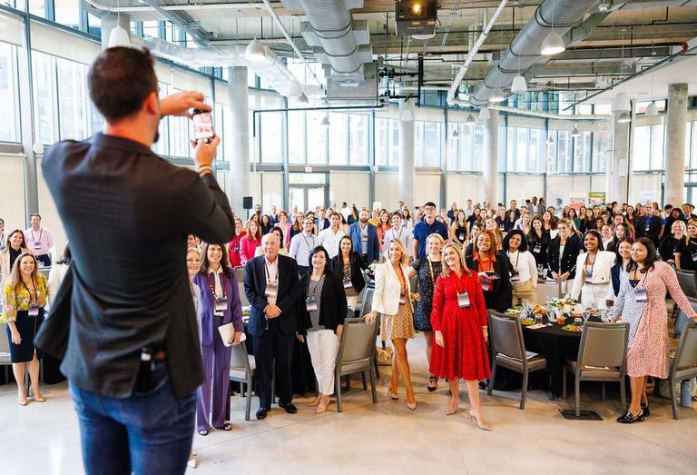 Bisnow Women Leading Real Estate WLRE August 30 2023 - Crowd Group Photo