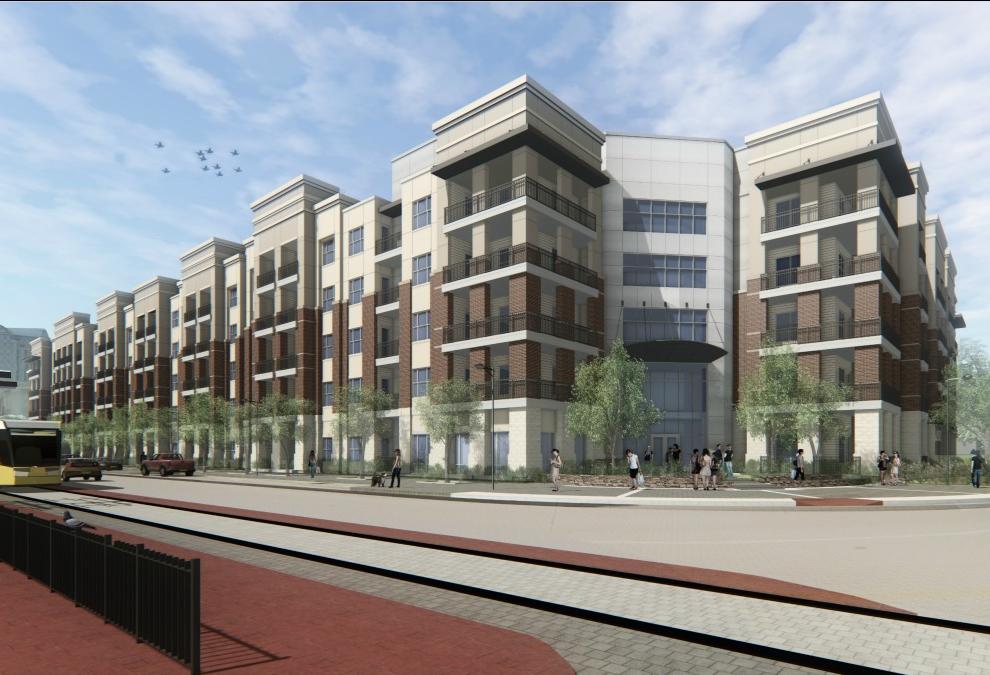 Las Colinas will get a Class-A apartment complex near the soon-to-open Irving Music Factory. Irving-based JPI broke ground on a 286-unit multifamily project on Lake Carolyn called Jefferson Eastshore that will deliver in fall 2018. 