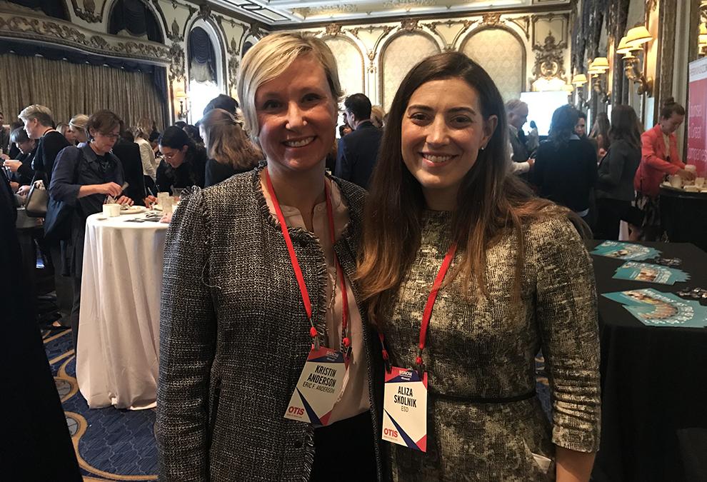 Bisnow Power Women Eric F. Anderson CEO Kristin Anderson and ESD Vice President and Director of San Francisco Office Aliza Skolnik