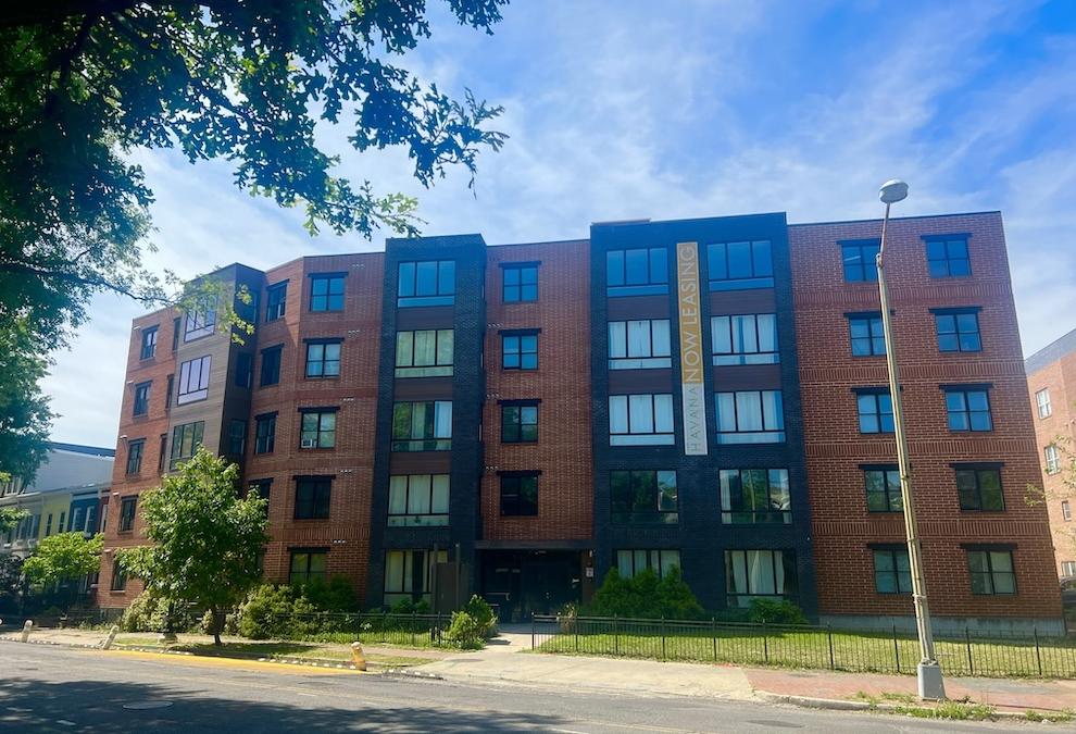 The Havana apartment building at 1219 K St. NW was developed in 2018. 