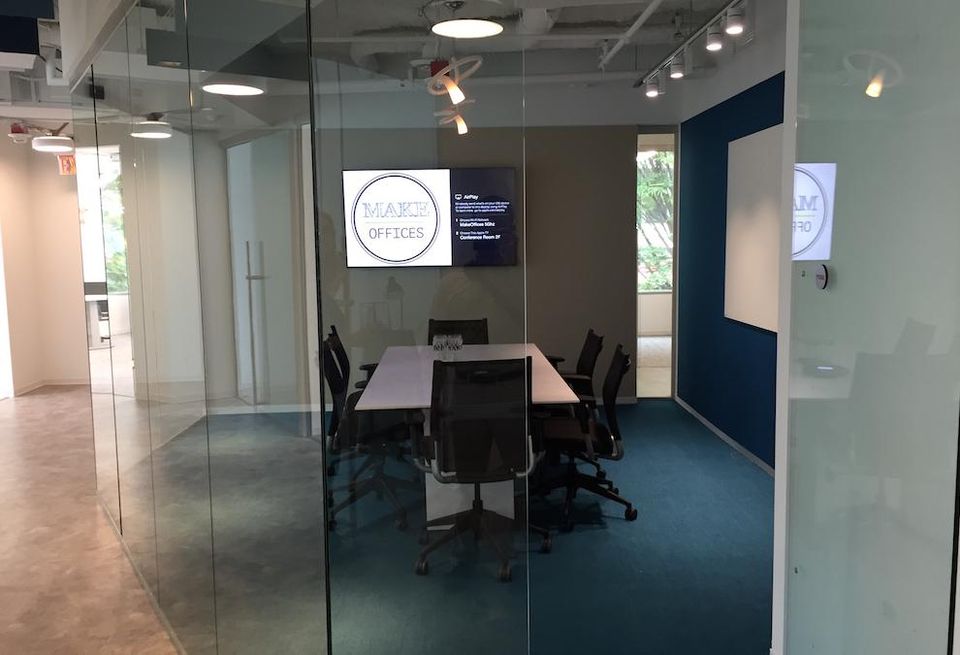MakeOffices Clarendon conference room