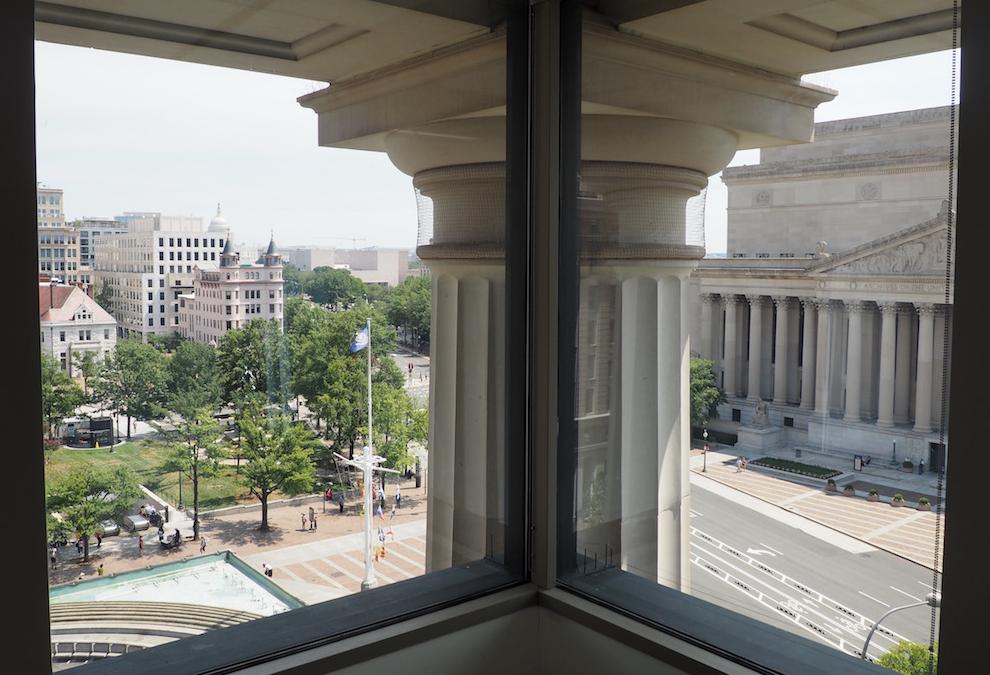 Market Square corner office view