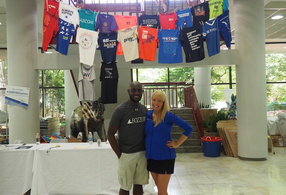 Bozzuto's Manny Egoegonwa and Vornado's Sarah Dreyer