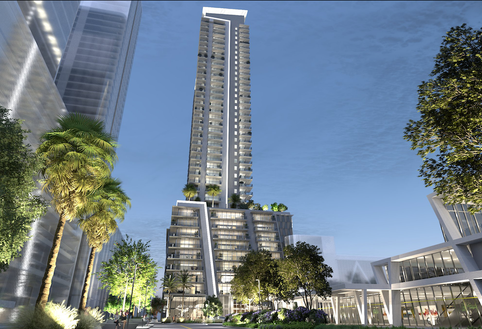 Ocean Land Investments is planning to build a 392-unit multifamily project next to the Brightline Station in Downtown Fort Lauderdale. OceanLand Investments 105 NW 3rd Ave Downtown Fort Lauderdale Brightline Transit Oriented Development