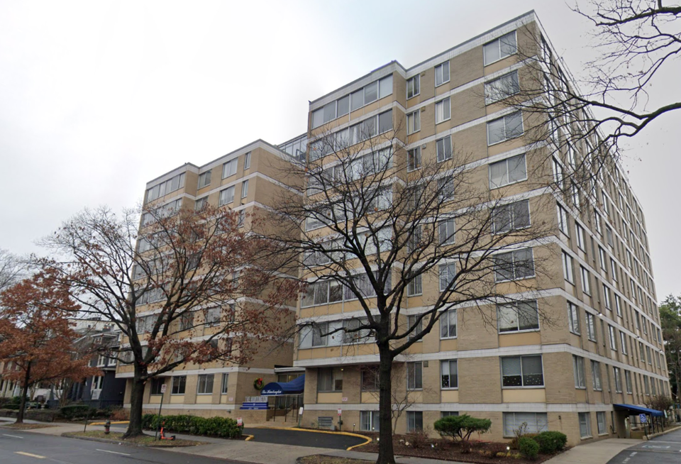 The Huntington apartment building at 5220 Connecticut Ave. NW.