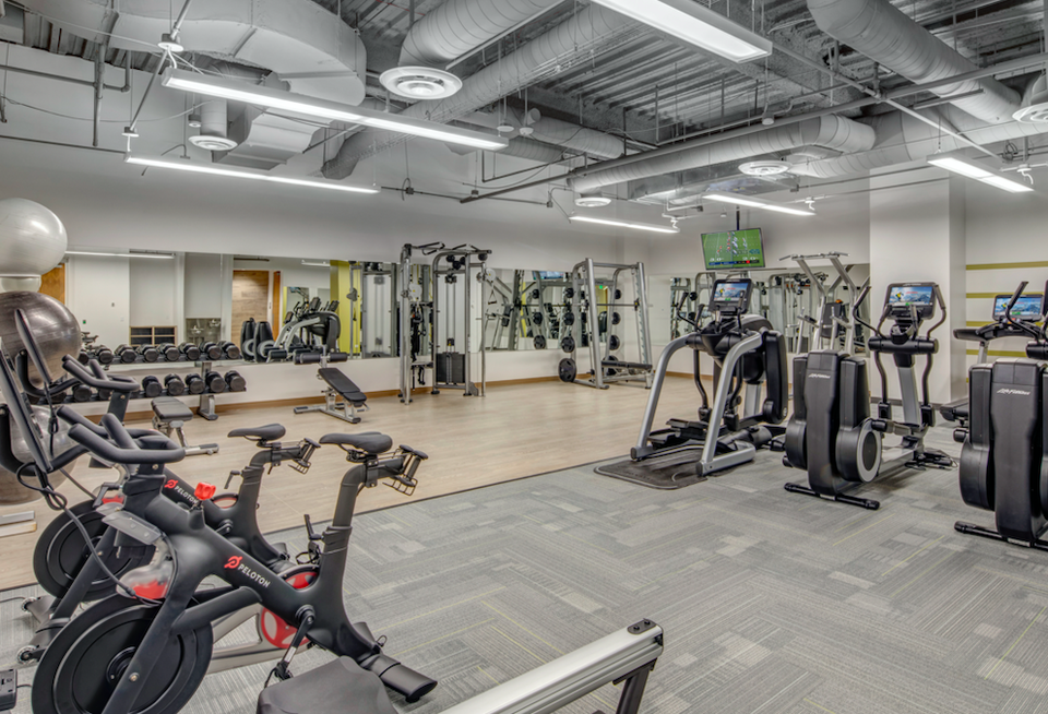 Axis Tower Fitness Room