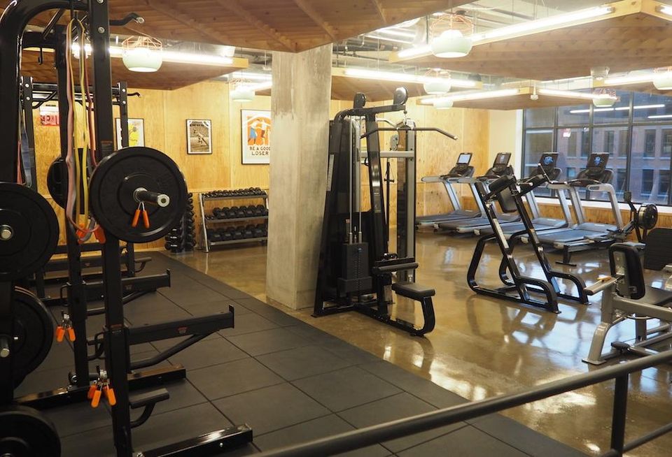 The Apollo fitness center