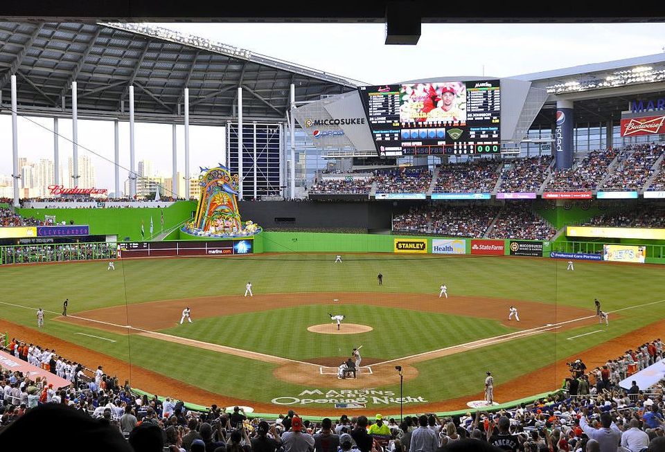 Marlins Park in Miami
