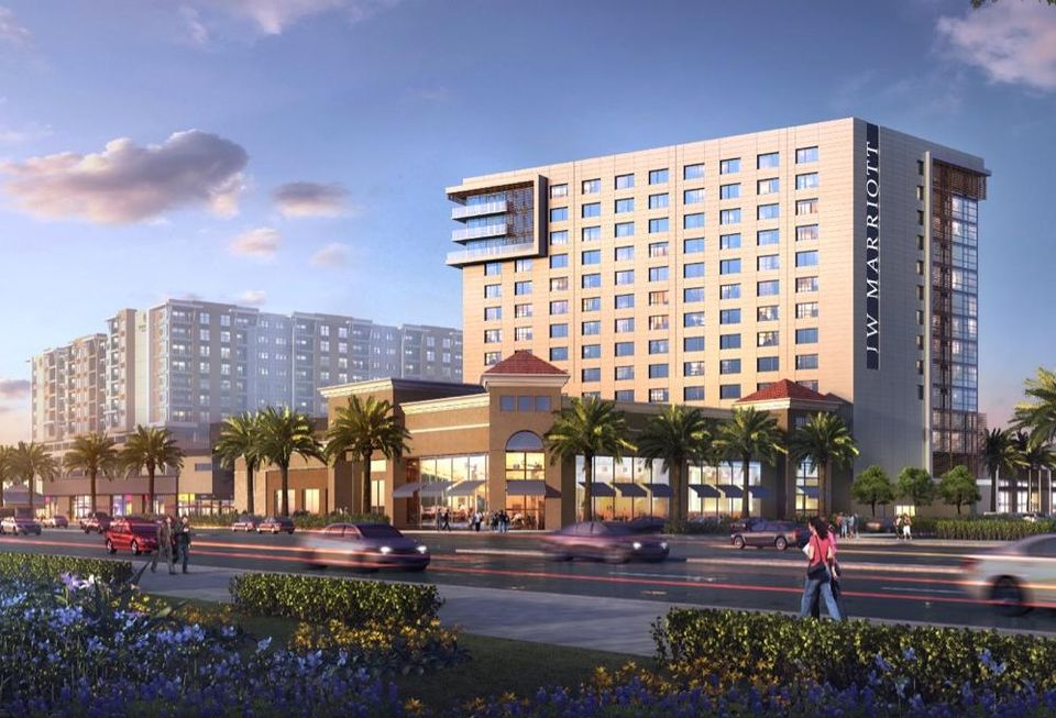 Rendering of the JW Marriott Anaheim