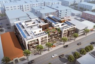 WS Communities’ proposed 67,500 SF mixed-use development at 1430 Lincoln Blvd. in Santa Monica