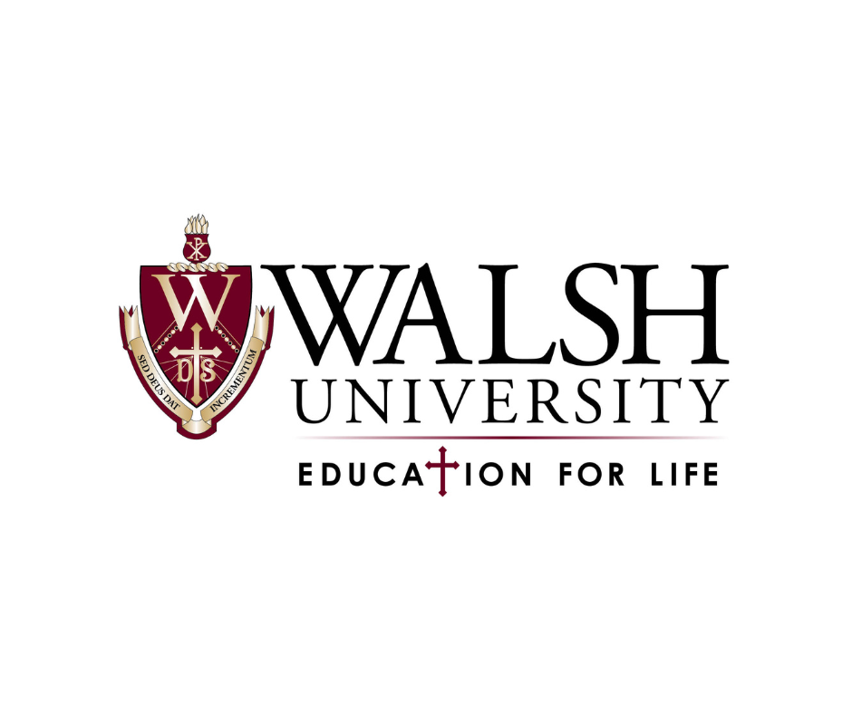 Walsh University "Education for Life" logo