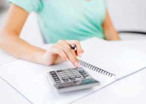 Interest rate calculation using a Loan calculator