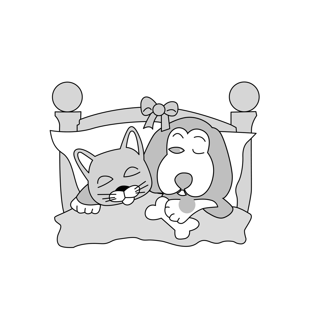 Best Friends Bed & Biscuit Logo