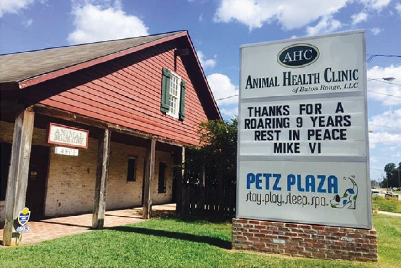 Animal Health Clinic Exterior Building Baton Rouge, LA
