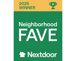 Graphic for 2025 Winner of Nextdoor Neighborhood Fave award