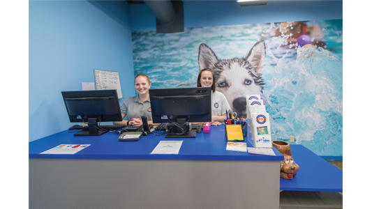 Canine Fitness and Fun Center Front desk staff