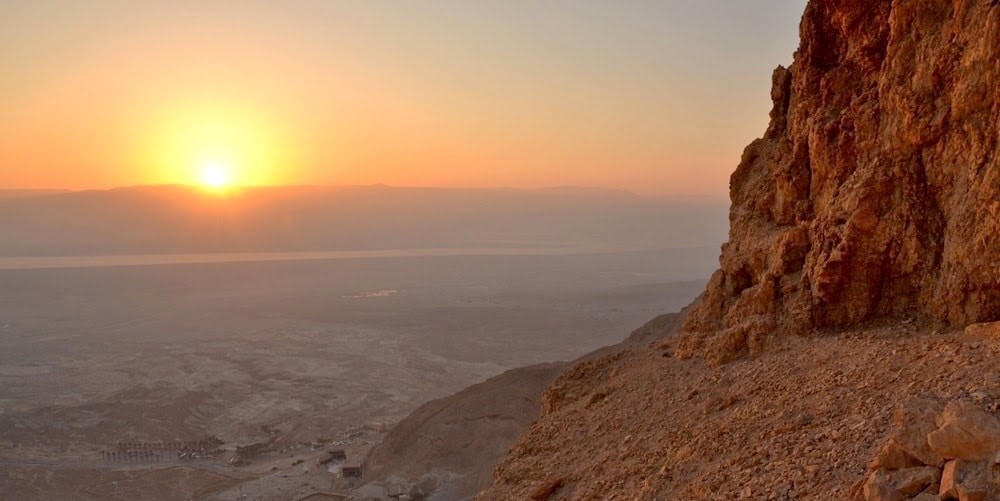 Dawn at Masada