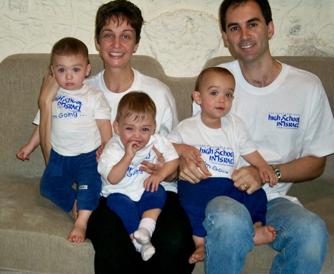 Weintraub Family (1981 alum and Naomi in middle - 2018)
