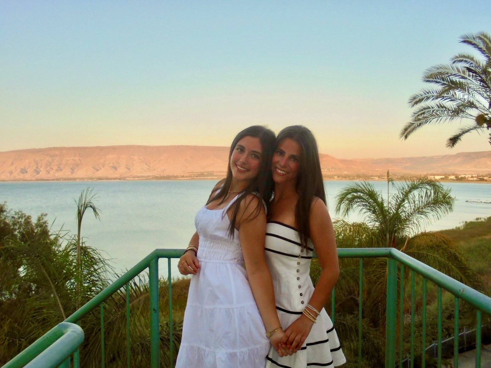 Kineret - Nina Weiner, Scarlett Kramer Nina Weiner and Scarlett Kramer in the Kineret