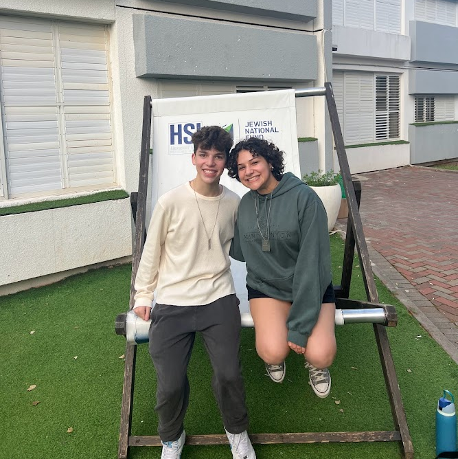 Teen Volunteer Mission March 2024, Micah Bidner and Shir Levonson