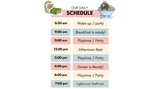 boarding schedule